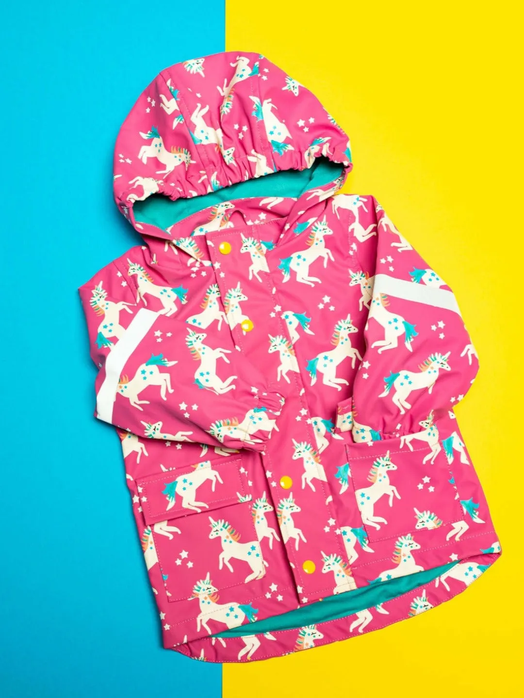 Flying Unicorn Colour Changing Raincoat