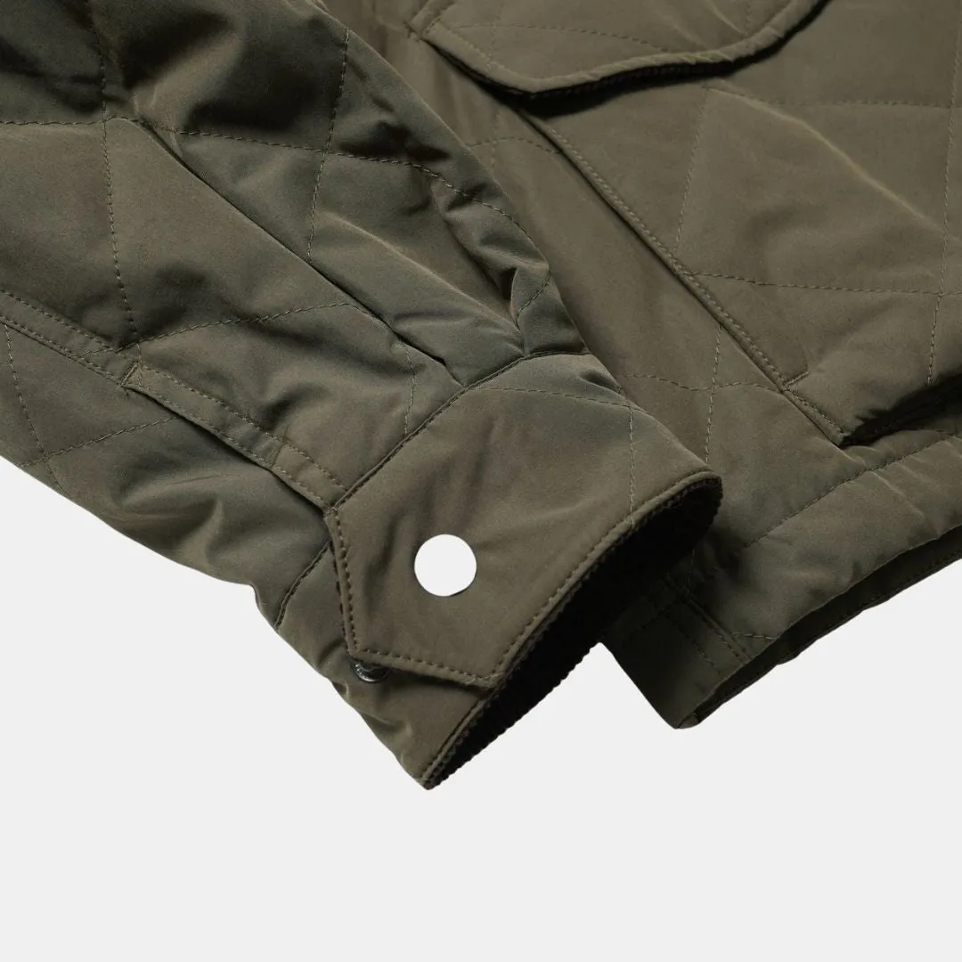 Frizmworks Quilted Heritage Hunting Jacket Olive