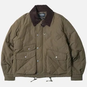 FrizmWorks Quilted Heritage Hunting Jacket - Olive