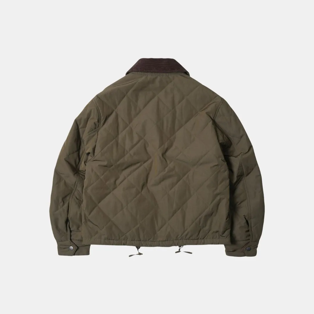 Frizmworks Quilted Heritage Hunting Jacket Olive