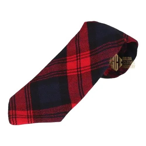 Goldia Clothes Industry Men's Tartan Neckties I Perfect Scottish Highland Neck Tie In Various Tartans