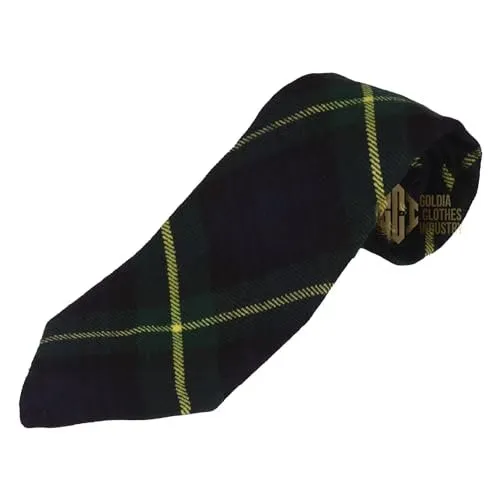 Goldia Clothes Industry Men's Tartan Neckties I Perfect Scottish Highland Neck Tie In Various Tartans