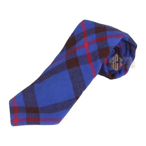 Goldia Clothes Industry Men's Tartan Neckties I Perfect Scottish Highland Neck Tie In Various Tartans