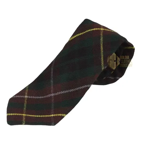 Goldia Clothes Industry Men's Tartan Neckties I Perfect Scottish Highland Neck Tie In Various Tartans