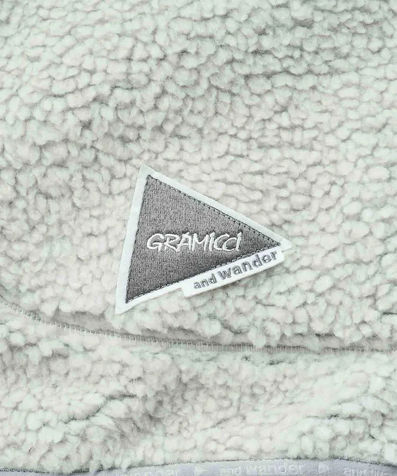 Gramicci x and wander W's JQ Tape Fleece Jacket