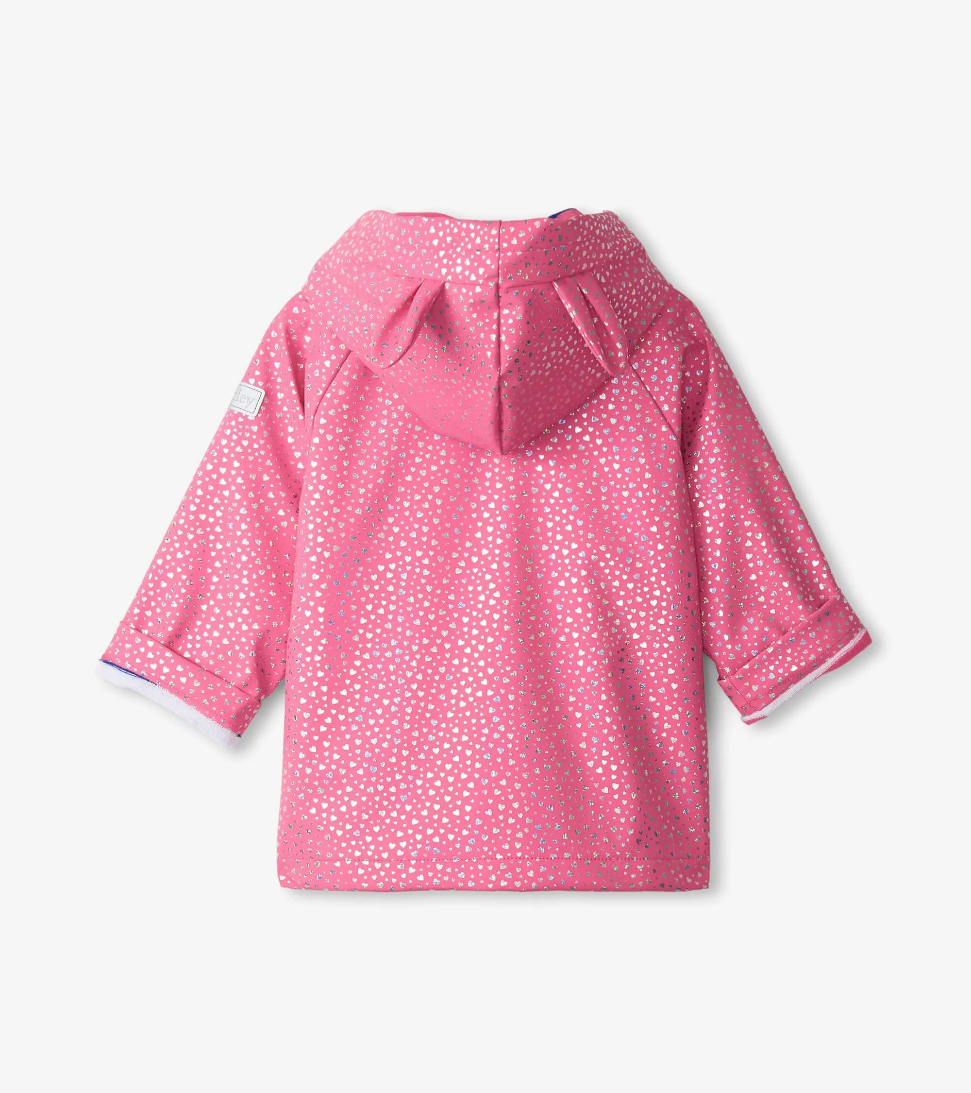 Hatley Preschool Raincoat - Glitter Hearts