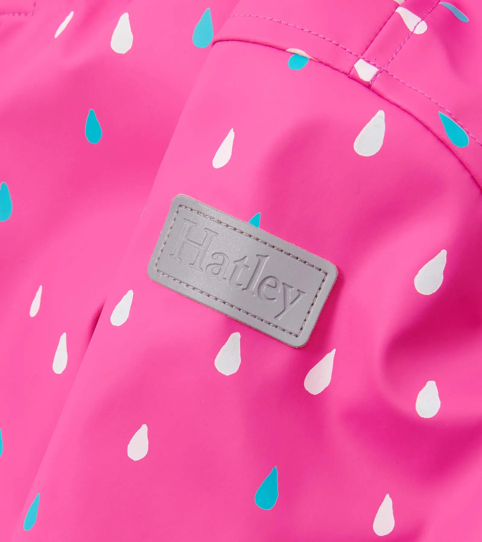 Hatley Tiny Dots Colour Changing Sherpa Lined Raincoat