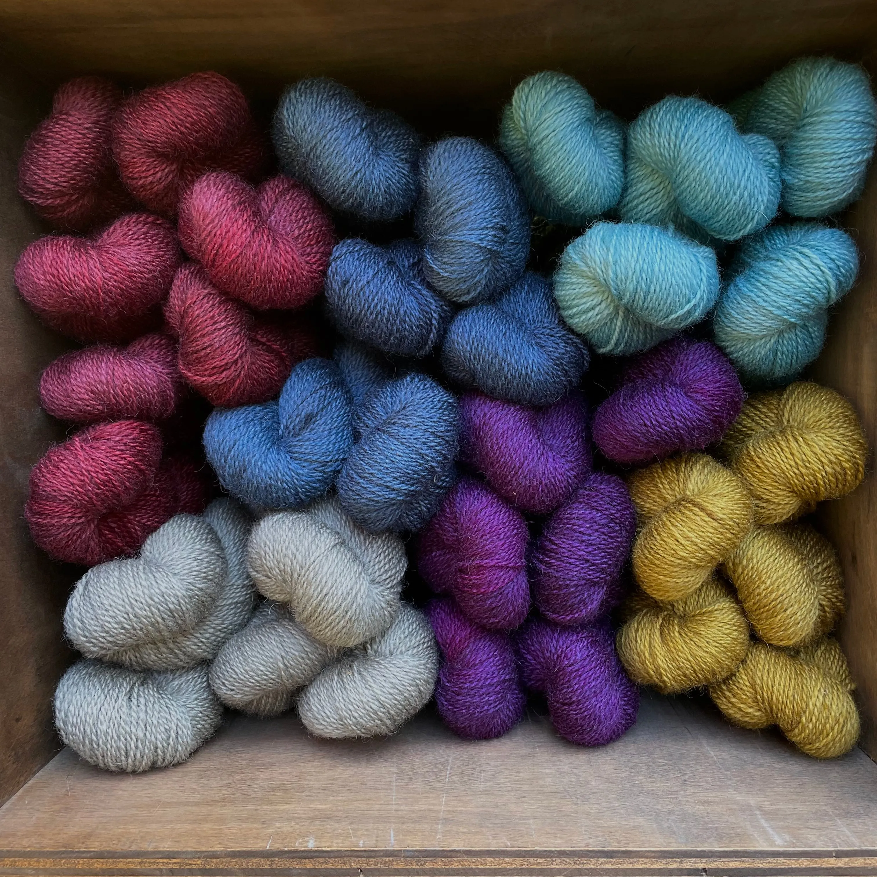 Heritage Wool Collective Hand-dyed Yarn Subscription