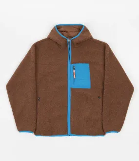 HUF Fort Point Sherpa Jacket - Dust Brown