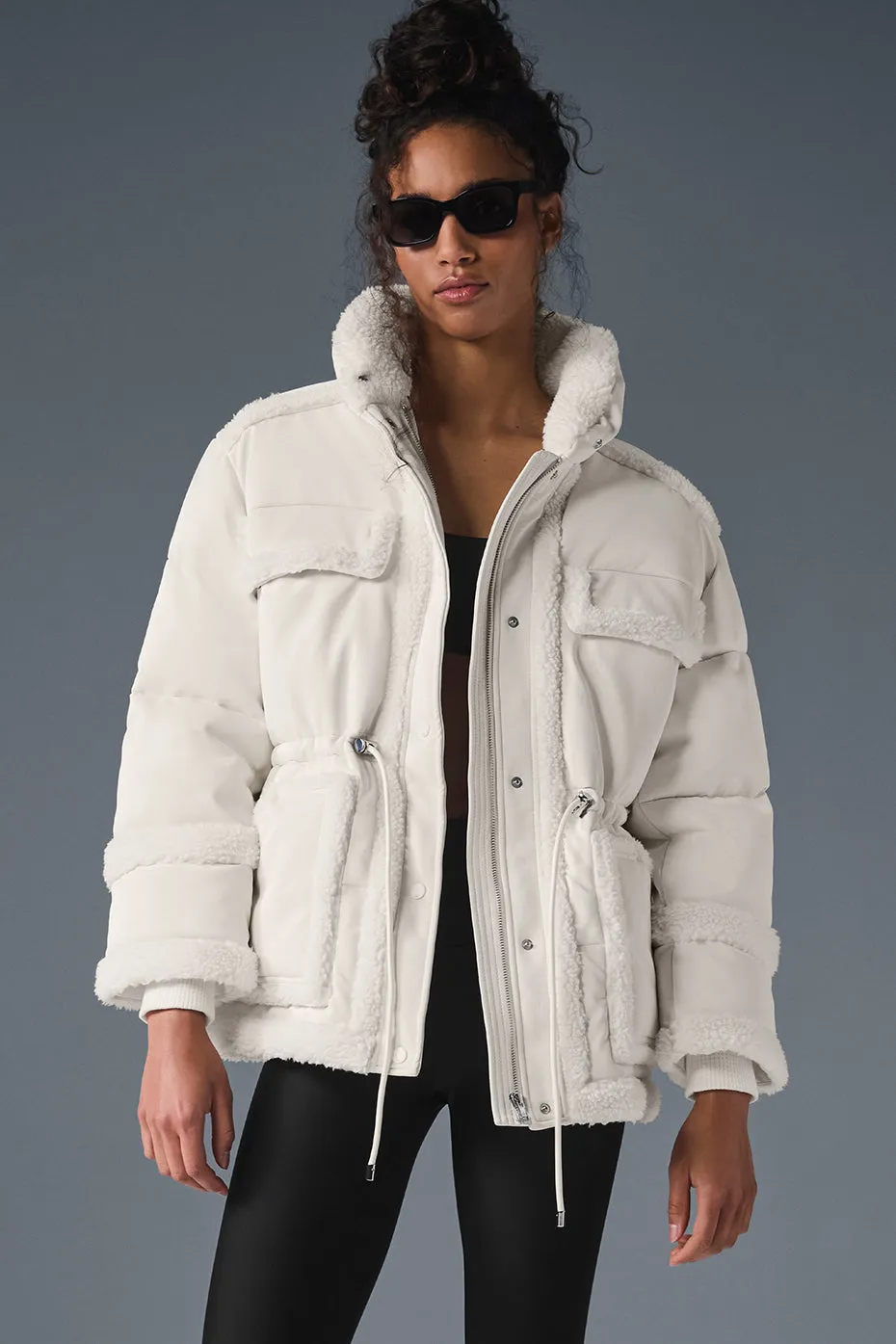 Ice Breaker Puffer Jacket - Ivory