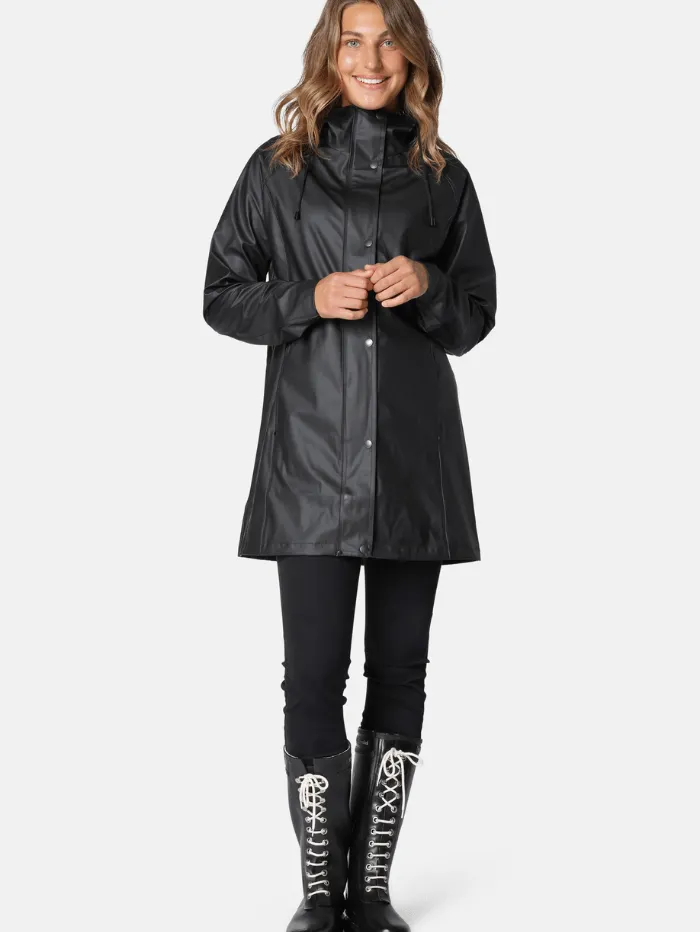 Ilse Jacobsen RAIN87 Raincoat Black 001