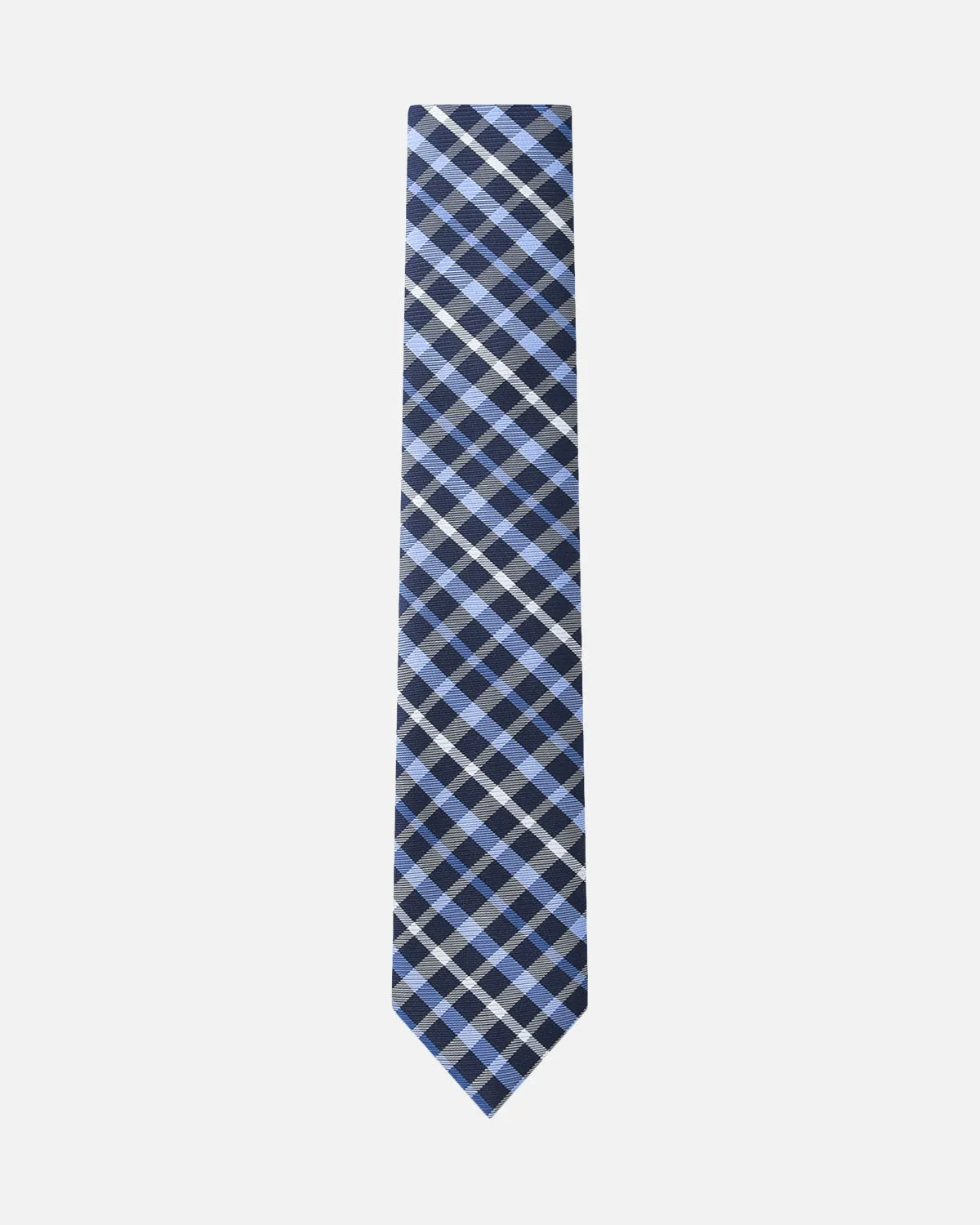 Immortal Powder Blue & Navy Stripe Tie