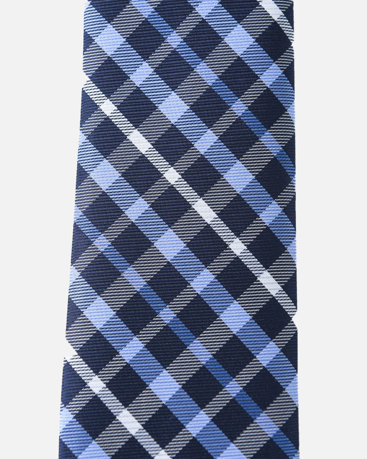 Immortal Powder Blue & Navy Stripe Tie