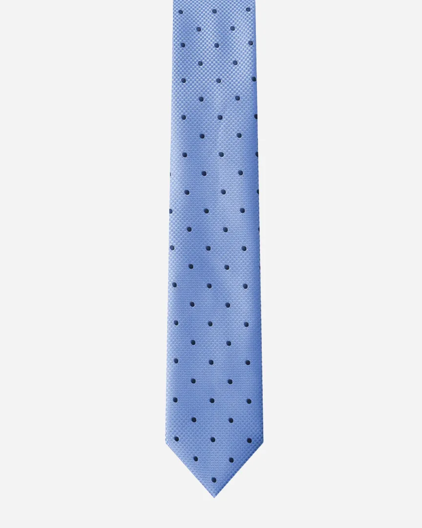 Immortal Powder Blue Polka-dot Tie