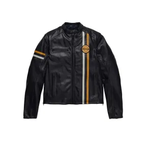 Indian Motorcycle Edition Black Leather Jacket