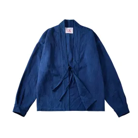 Indigo Narrow Cuff Jacket