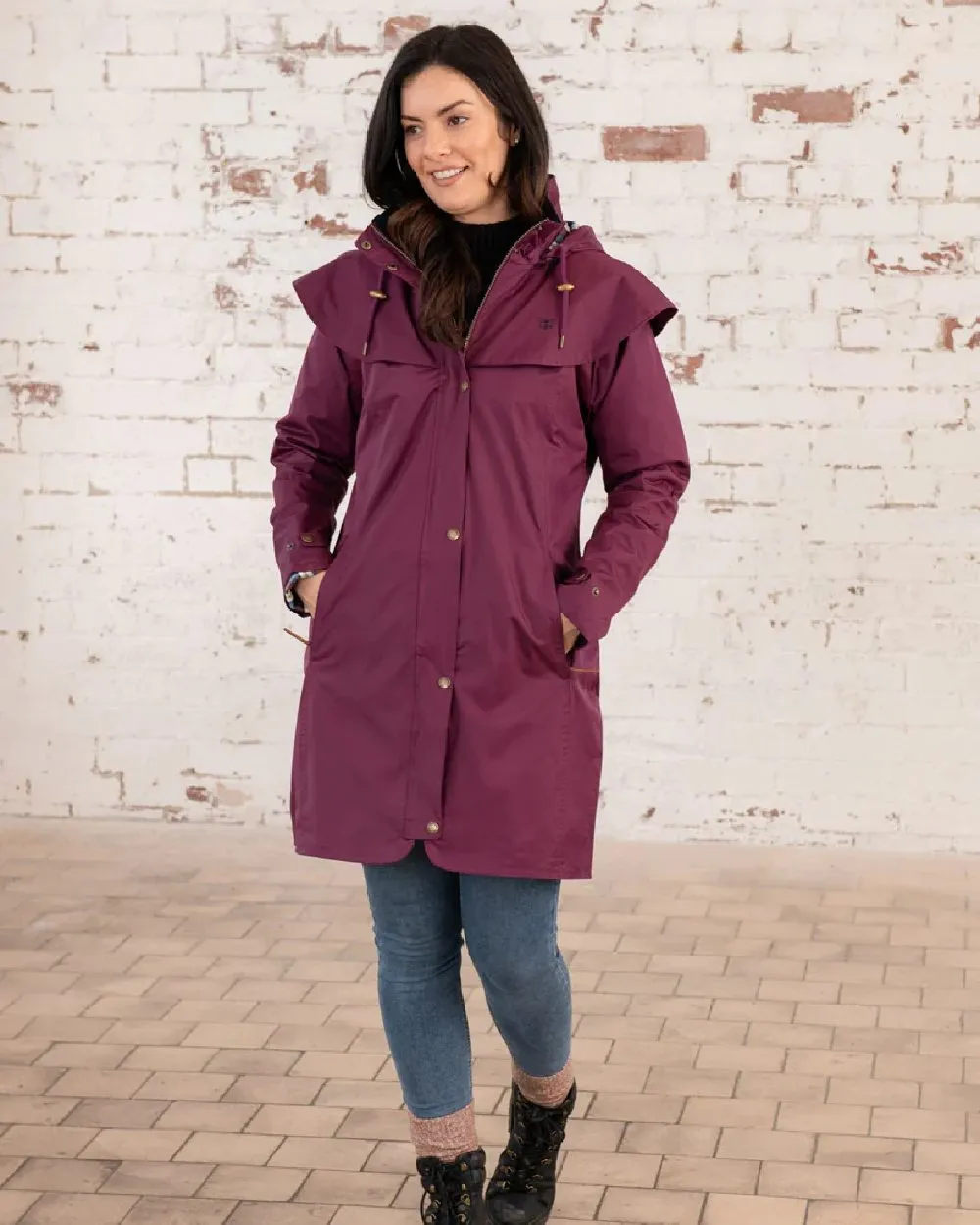 Lighthouse Outrider 3/4 Length Ladies Waterproof Raincoat