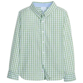 Little English Button Down Shirt Leland Plaid 5107