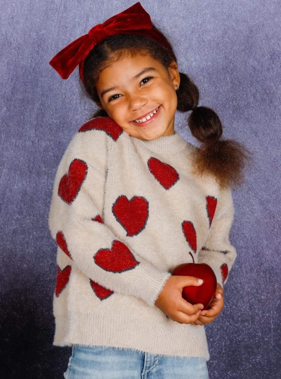 Lovey Dovey Heart Sweater