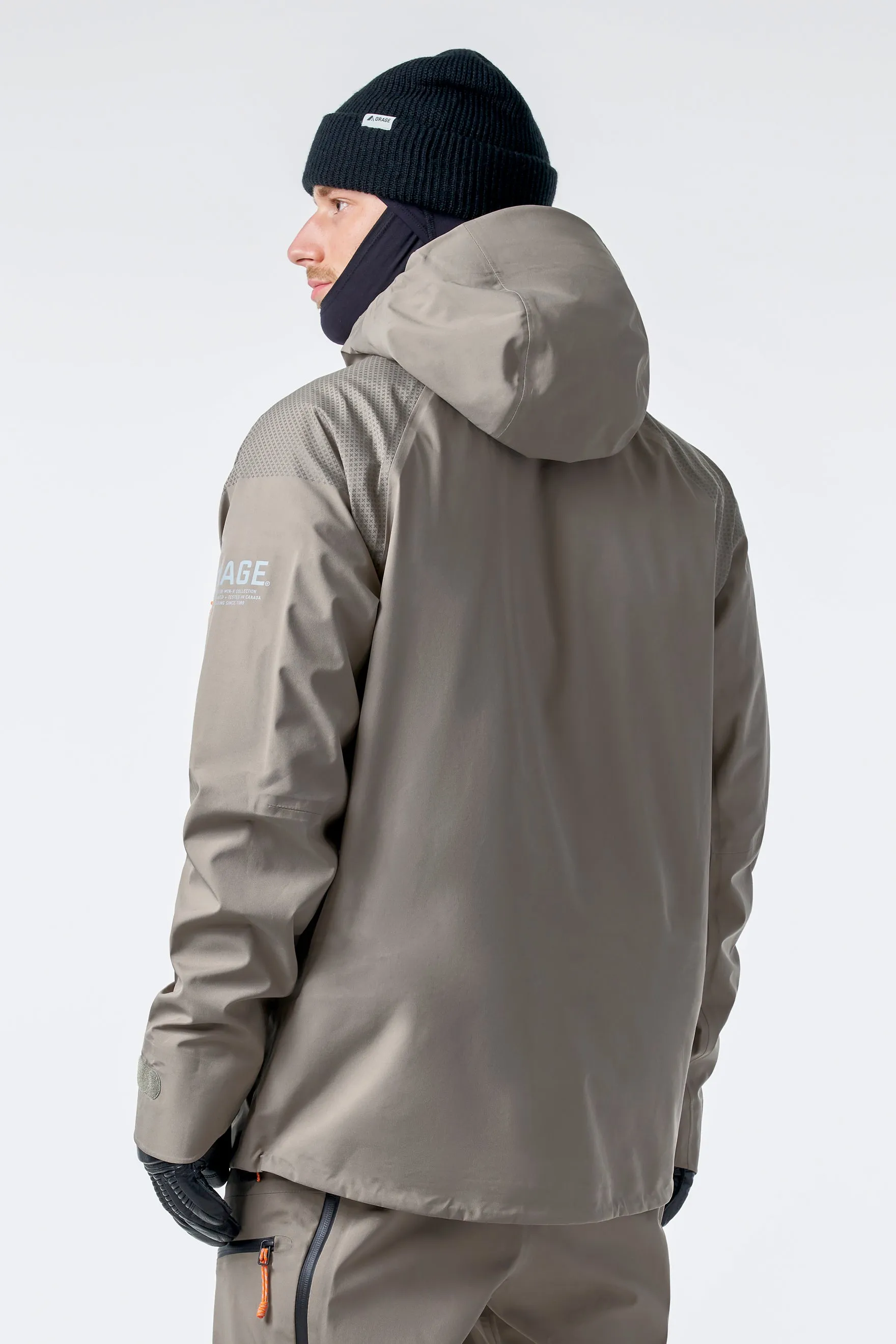 Men's MTN-X Glacier 3L Light Jacket-Clay