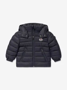 Moncler Enfant Baby Down Padded Jules in Navy