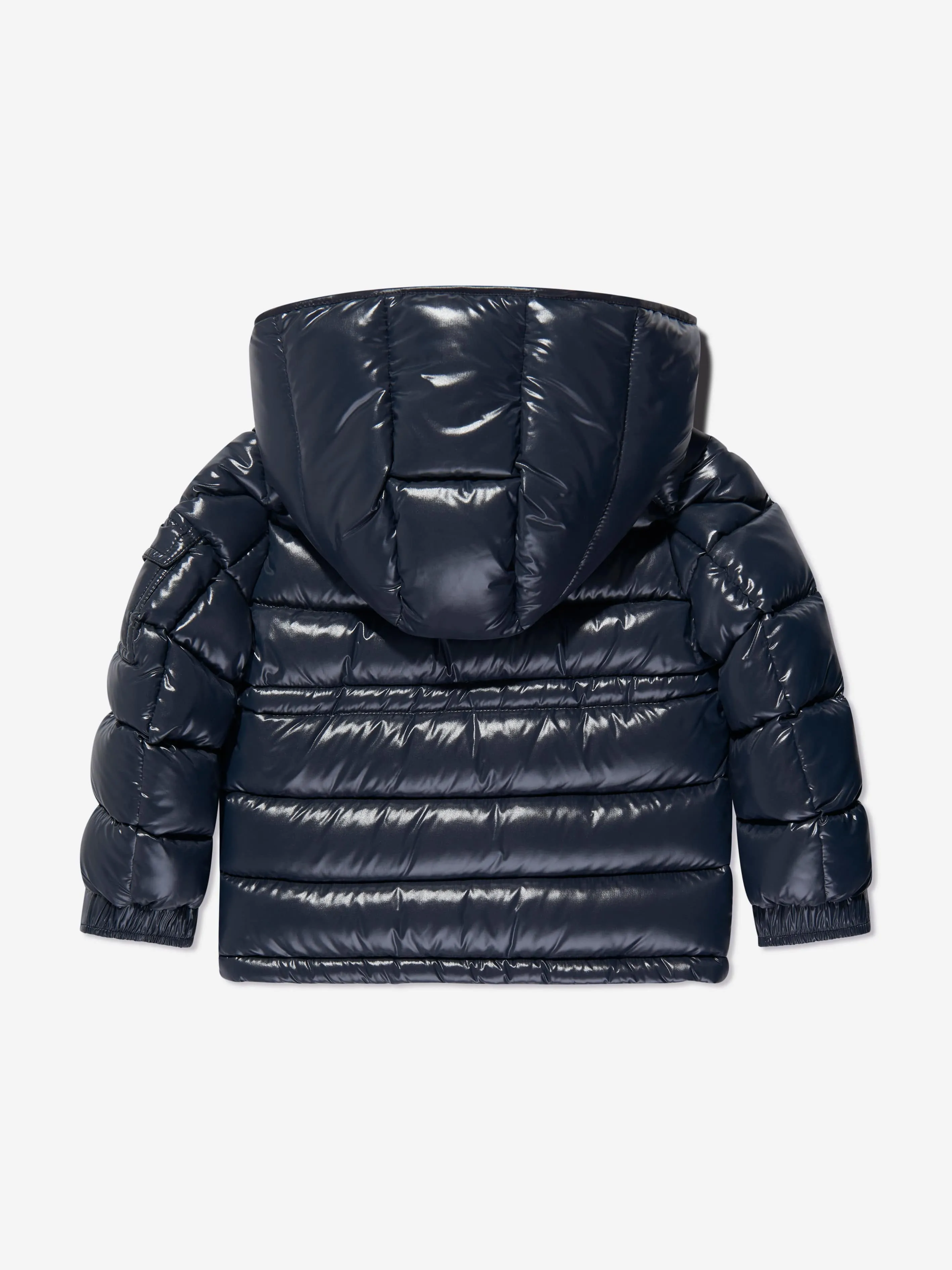 Moncler Enfant Girls Down Padded Maire Jacket in Navy