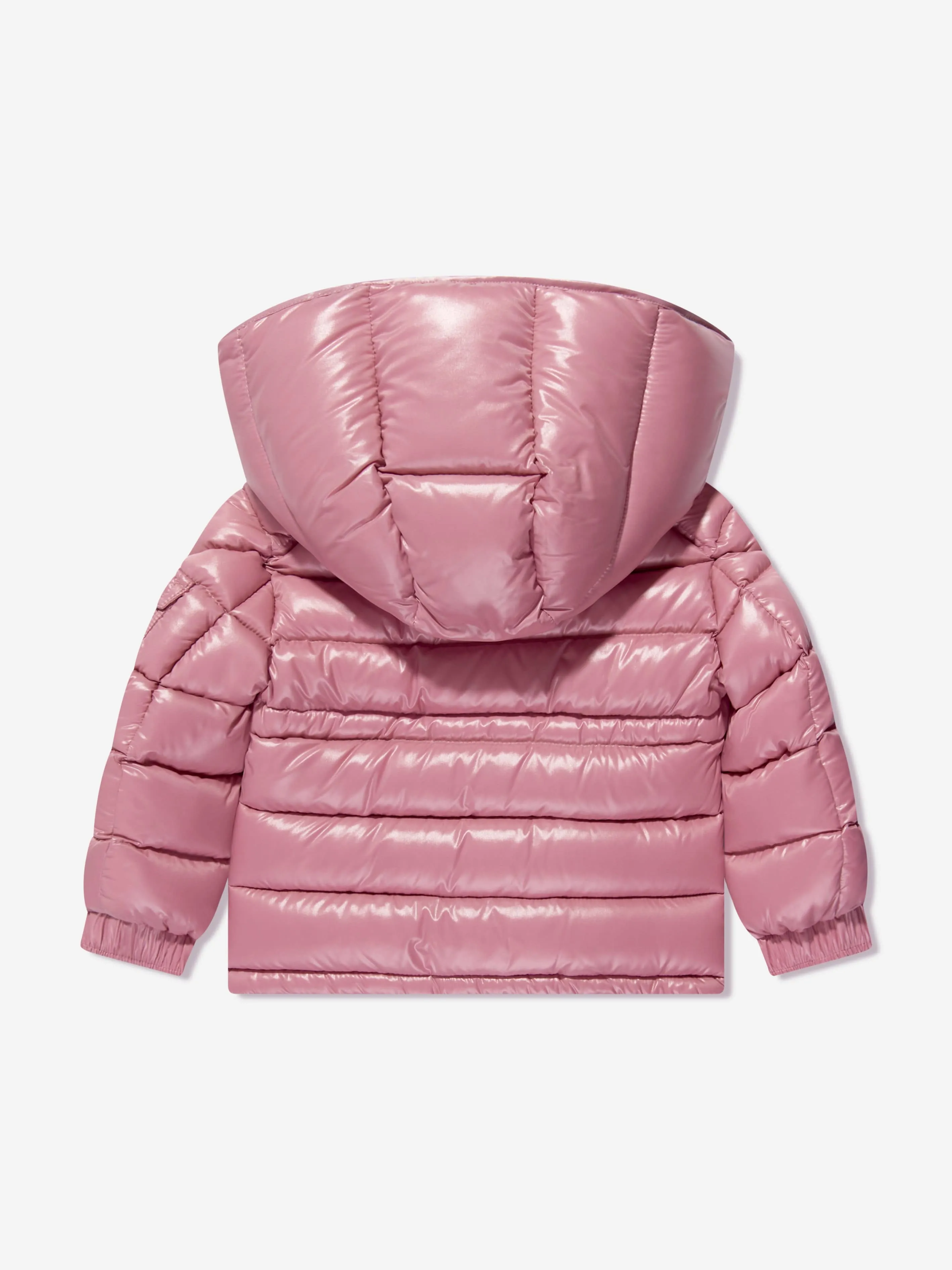 Moncler Enfant Girls Down Padded Maire Jacket in Pink