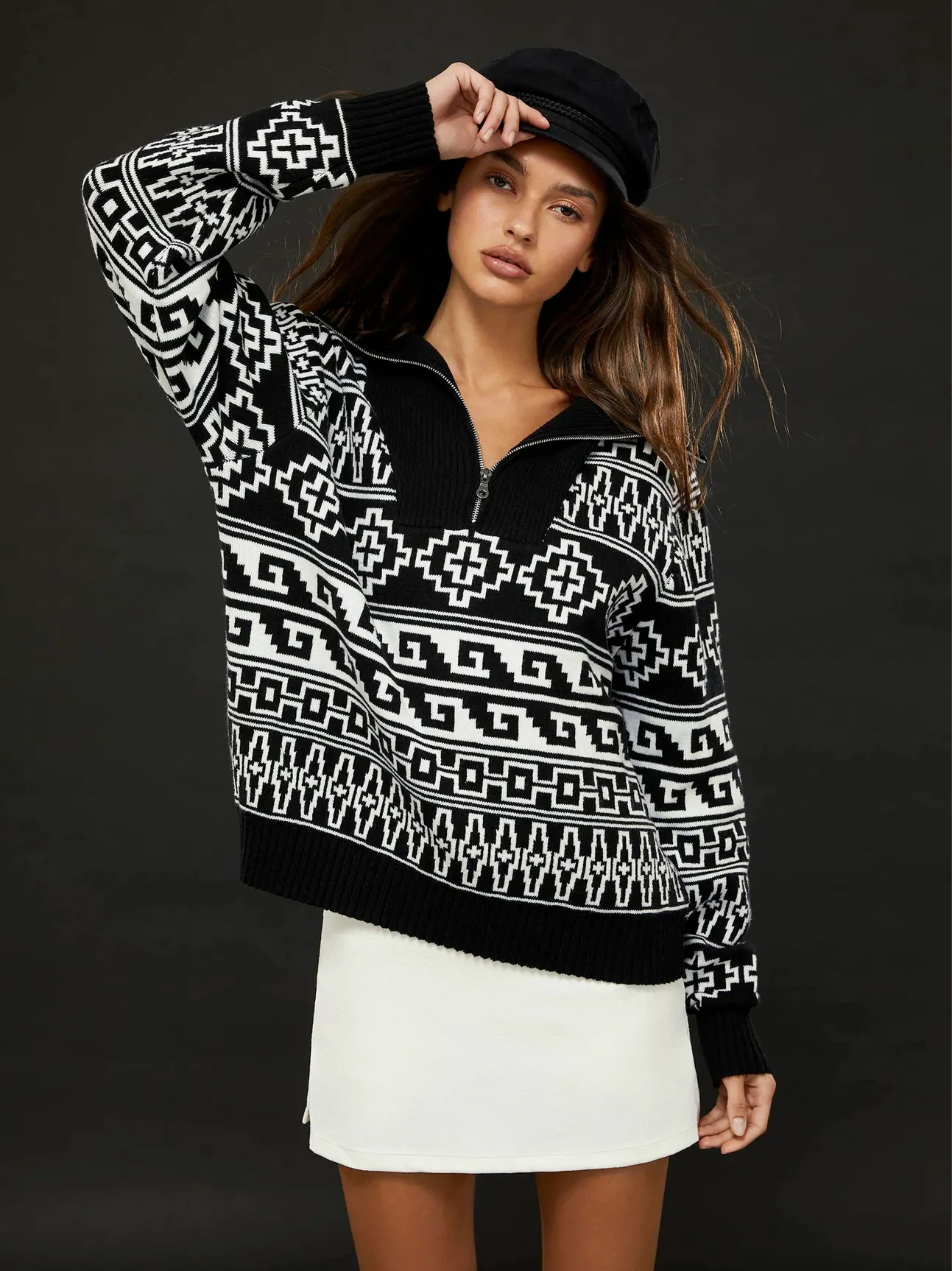 Monterey Sweater Sea Salt Wave