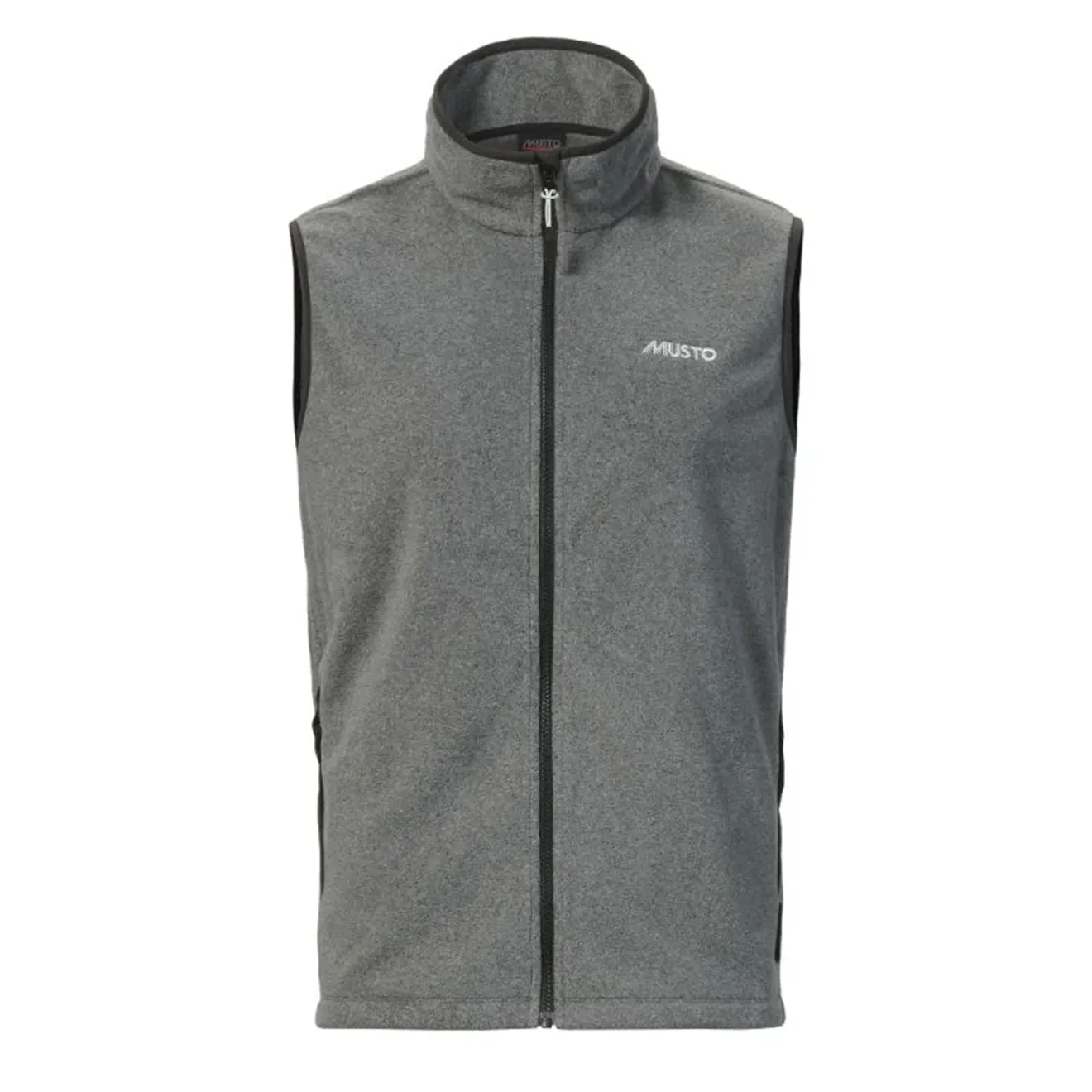 Musto Nautic Fleece Vest Dark Grey Marl