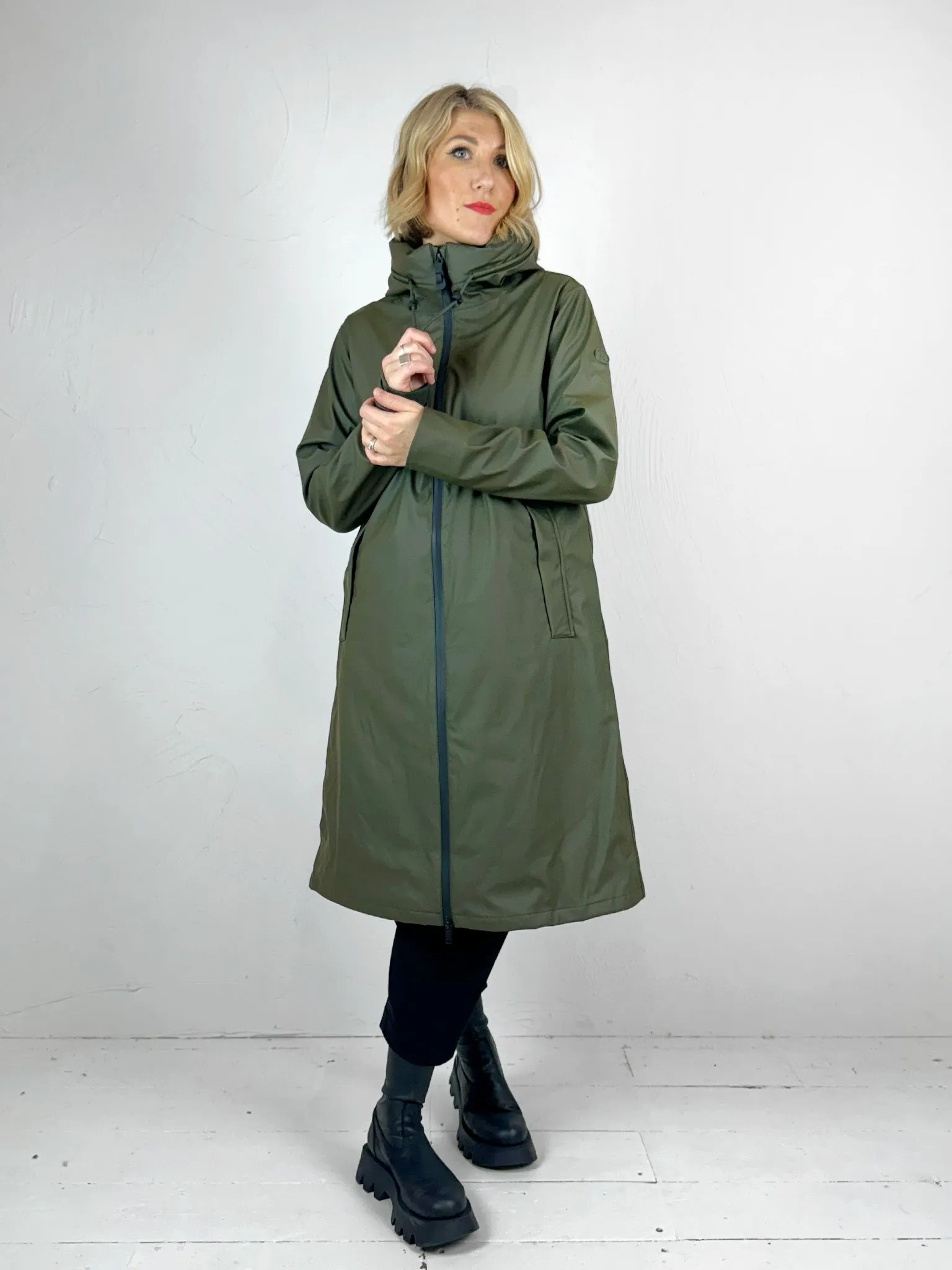 Neige Warm Midi Raincoat - 2 Colours