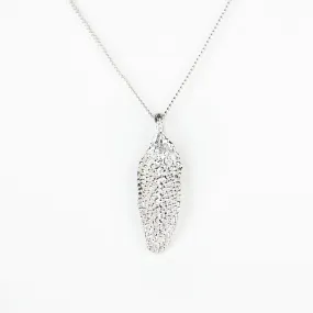 New Day Sage Leaf Necklace