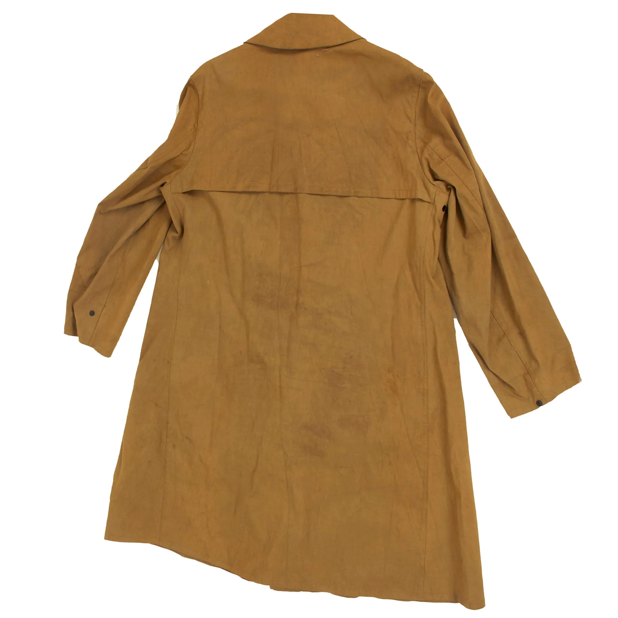 Original U.S. WWI Rare M1917 Dismounted Raincoat by the New York Depot (Benjamin Needle)