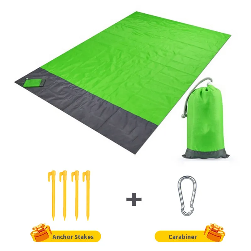 Outdoor Portable Beach Moisture-proof Mat Lightweight Picnic Tourist Mat Folding Waterproof Camping Picnic Mat Camping Equipment