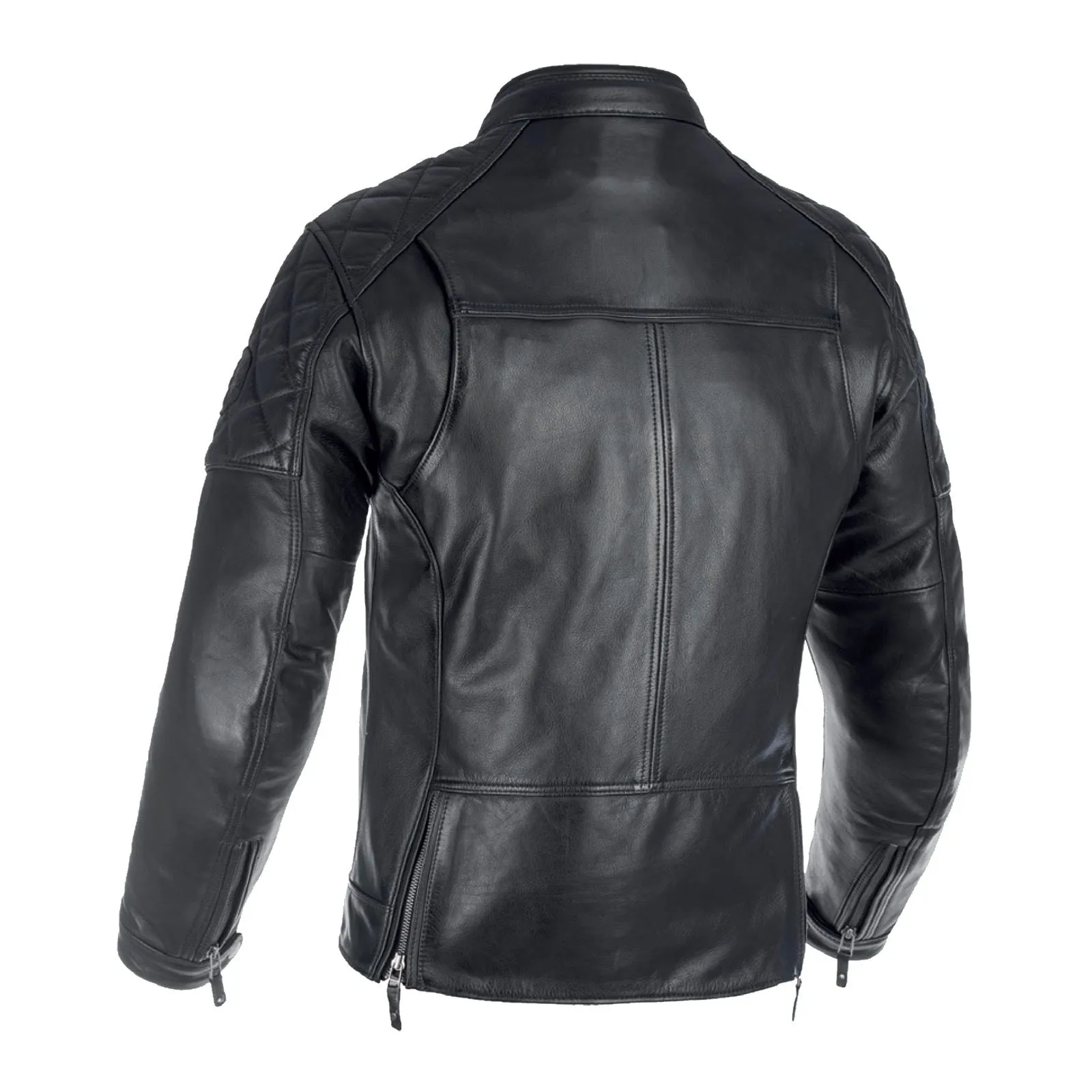 Oxford Route 73 2.0 Leather Jacket - Black