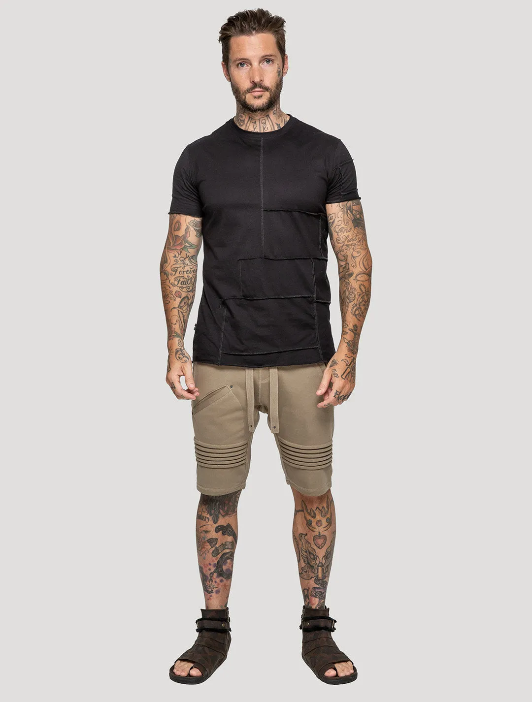 Patchwork Short Sleeves Tee