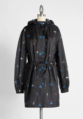 Pouring Cats and Dogs Rain Jacket