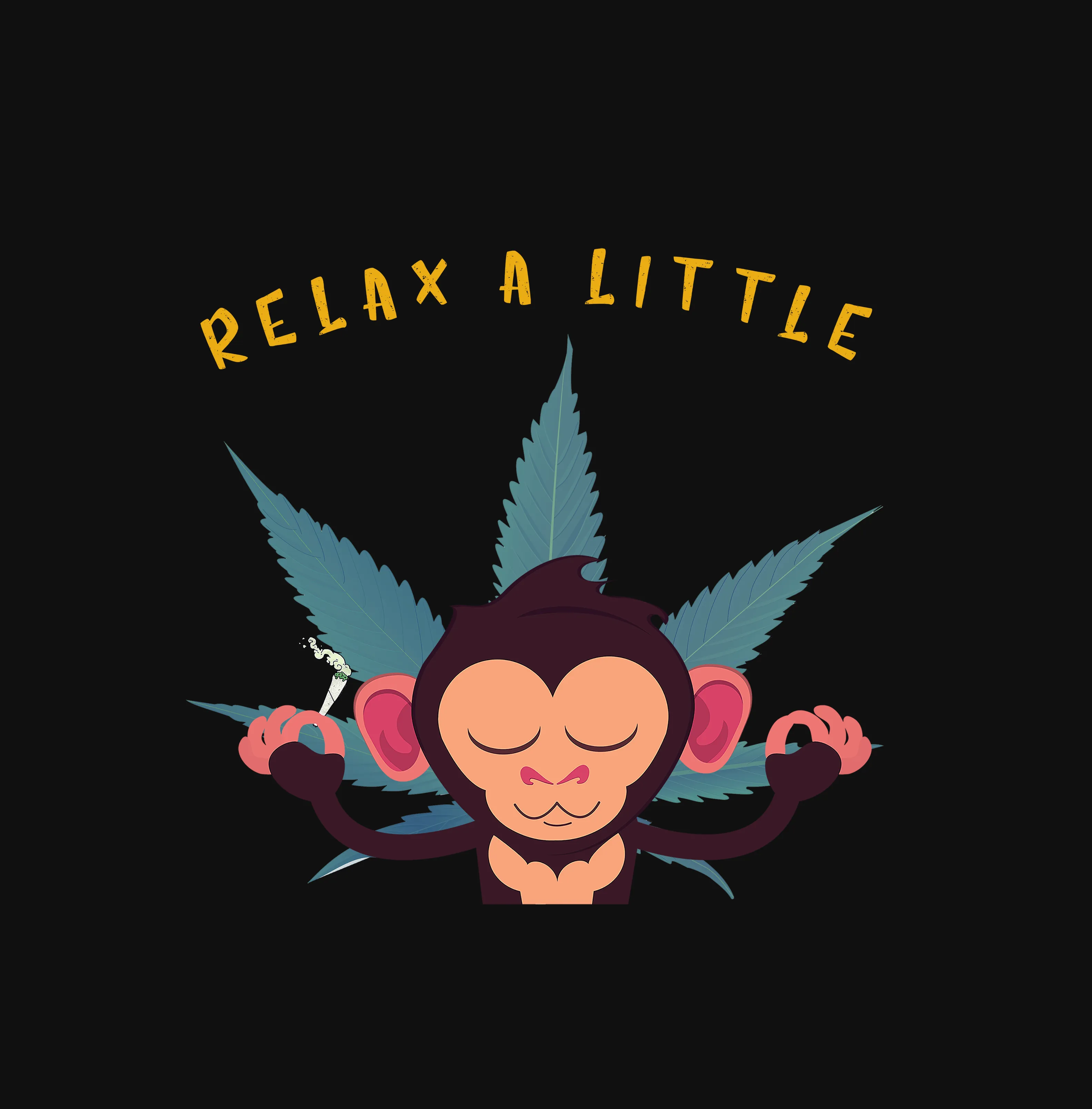 " RELAX A LITTLE  " - HALF-SLEEVE CROP TOPS.