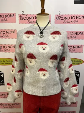 "Santa Face" Christmas Sweater