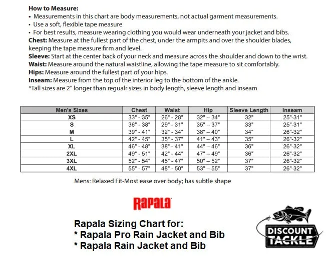 Rapala Pro Rain Jacket