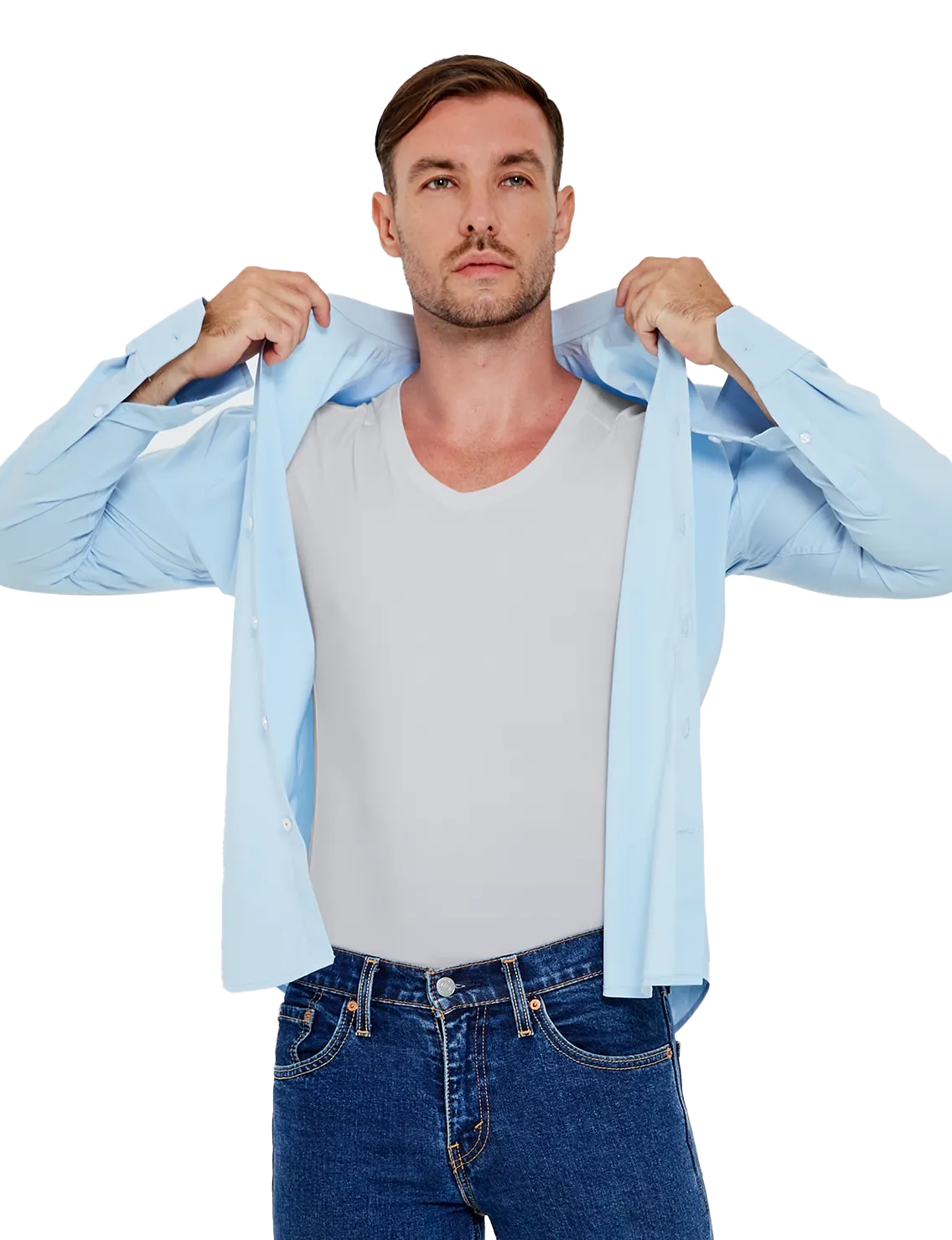 Re:Luxe AirWeight Undershirt - High V