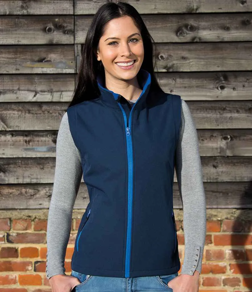 Result - Core Ladies Printable Soft Shell Bodywarmer