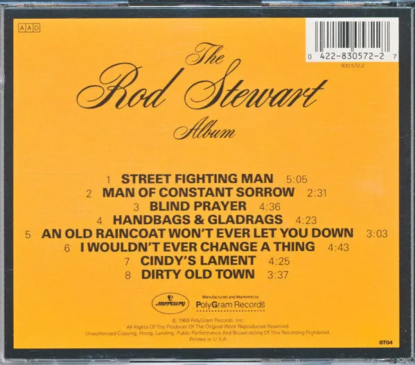 Rod Stewart - The Rod Stewart Album (CD, Album, RE) (NM or M-)