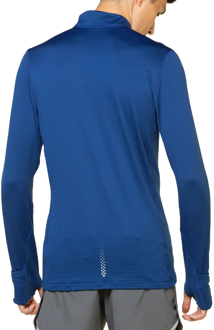 Ronhill Tech Winter Half Zip Long Sleeve Mens Running Top - Blue