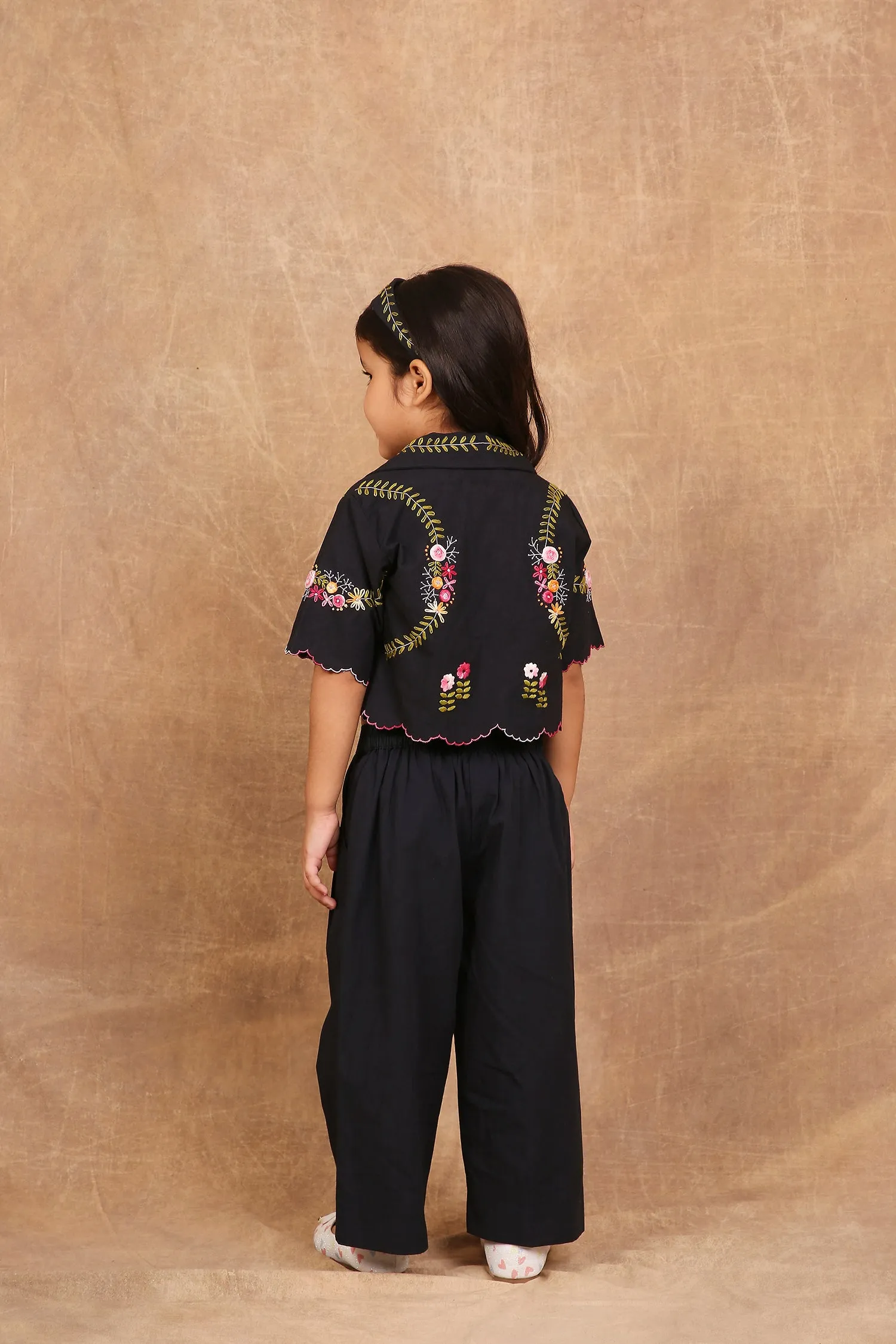 Rose aztec kids co ord set