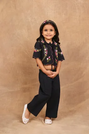 Rose aztec kids co ord set