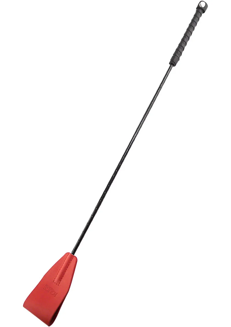 Rouge Fifty Times Hotter Leather Riding Crop