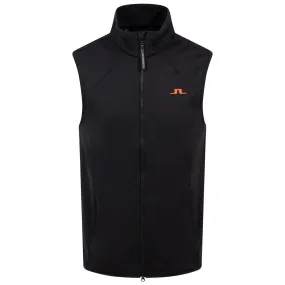 Santino Full Zip Polartec Power Stretch Gilet Black - SS24