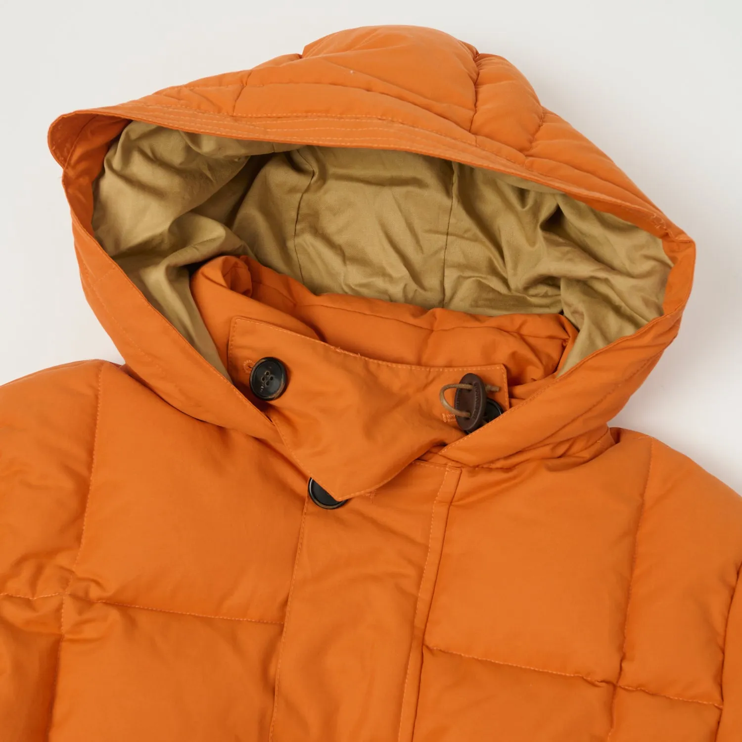 Shangri-La Heritage 'Presena' Quilted Down Jacket - Orange