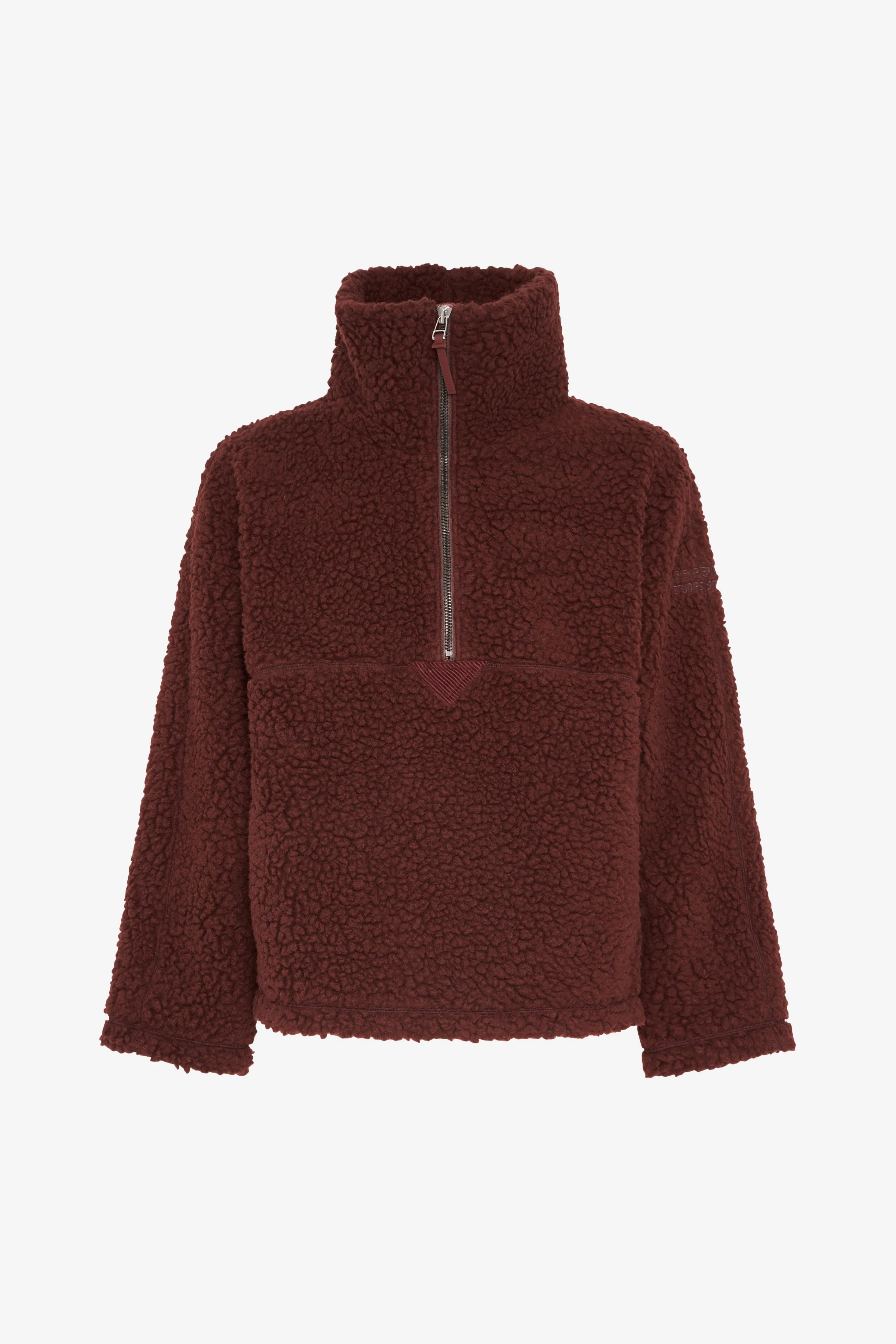 SHERPA FLEECE JACKET BROWNIE