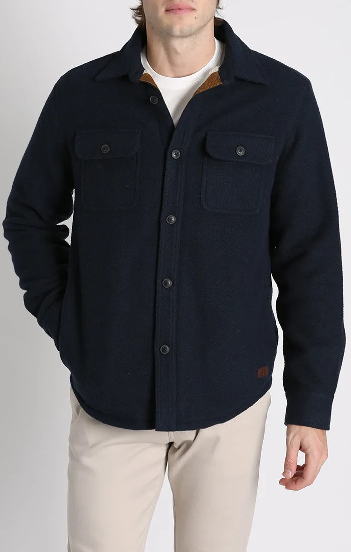 Sherpa Lined Wool Jacket